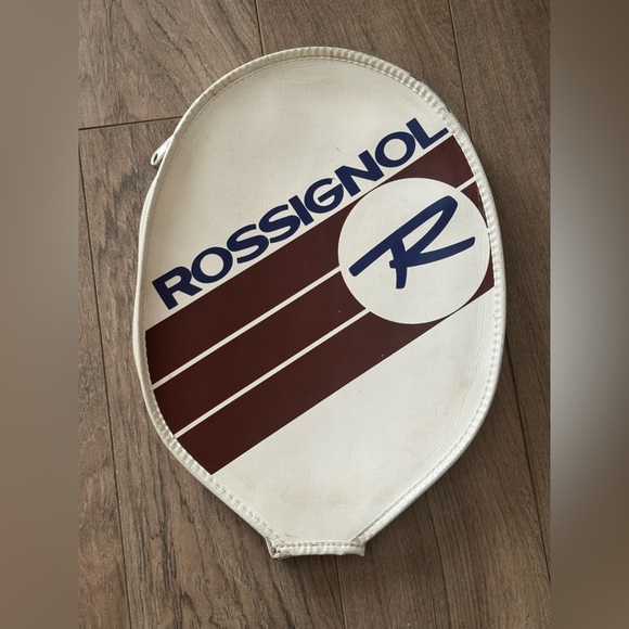 Rossignol Elite Wooden Tennis Racket with Cover - Picture 14 of 16